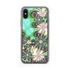 Pink and Green Fractal iPhone Case