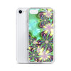 Pink and Green Fractal iPhone Case