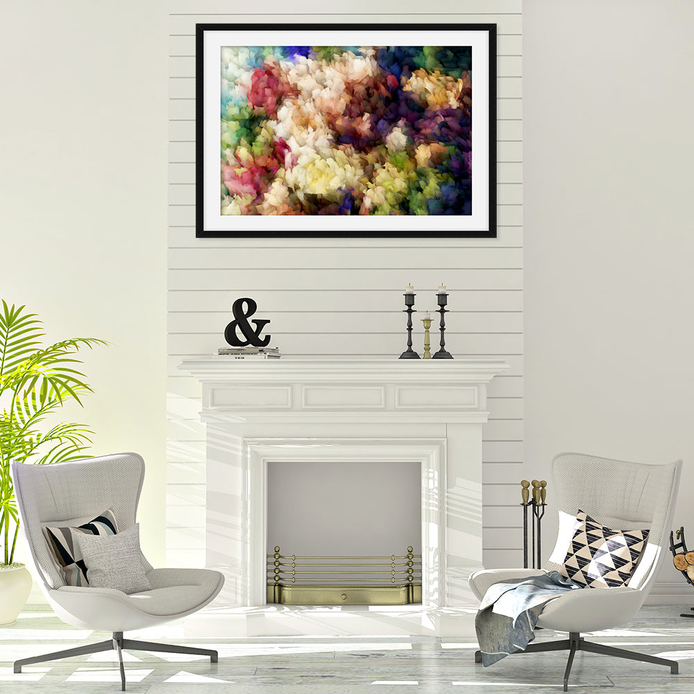 Abstract Floral Giclee Art Print
