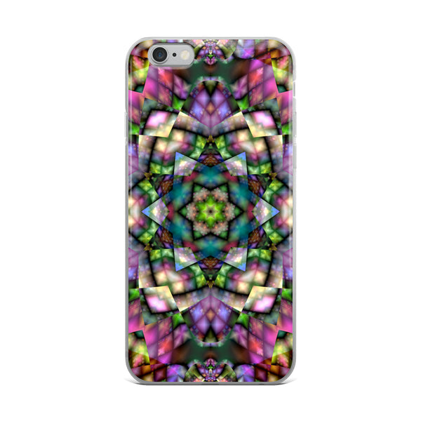 Multicolor Kaleidoscope iPhone Case