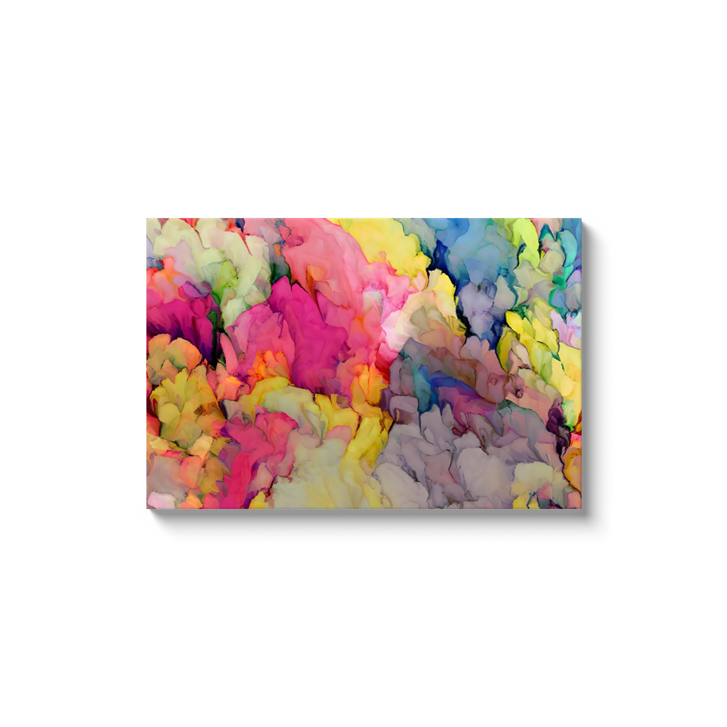 Summer Day Abstract Canvas Art